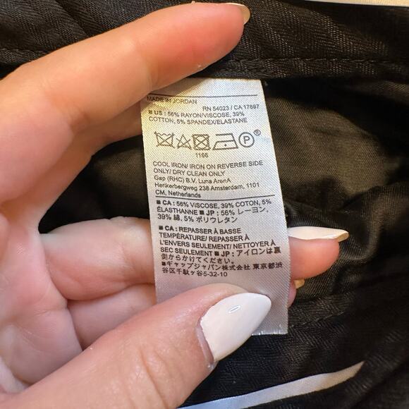 BANANA REPUBLIC Women's Mid-Rise Skinny Sloan Pant Size 8 In Black - Picture 8 of 9